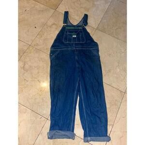 Liberty London Men's Navy and Blue Dungarees-overalls